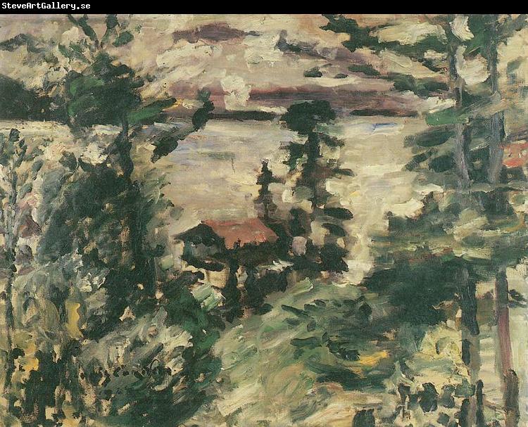 Lovis Corinth Walchensee, Morgennebel